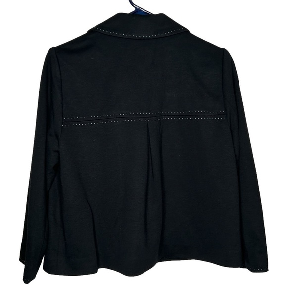 Willi Smith Women’s Blazer Size M Black Career Business - Picture 3 of 3